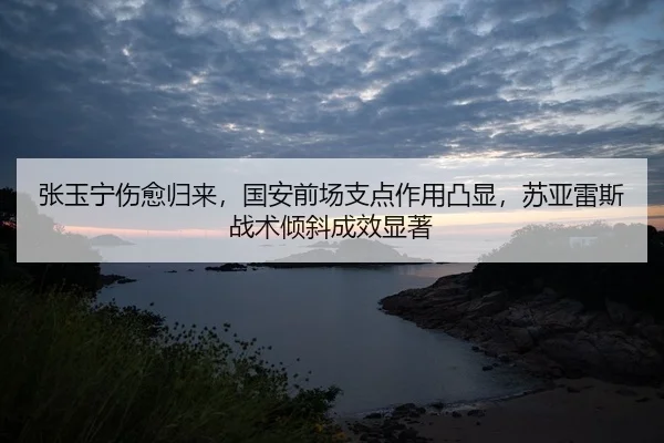 张玉宁伤愈归来，国安前场支点作用凸显，苏亚雷斯战术倾斜成效显著